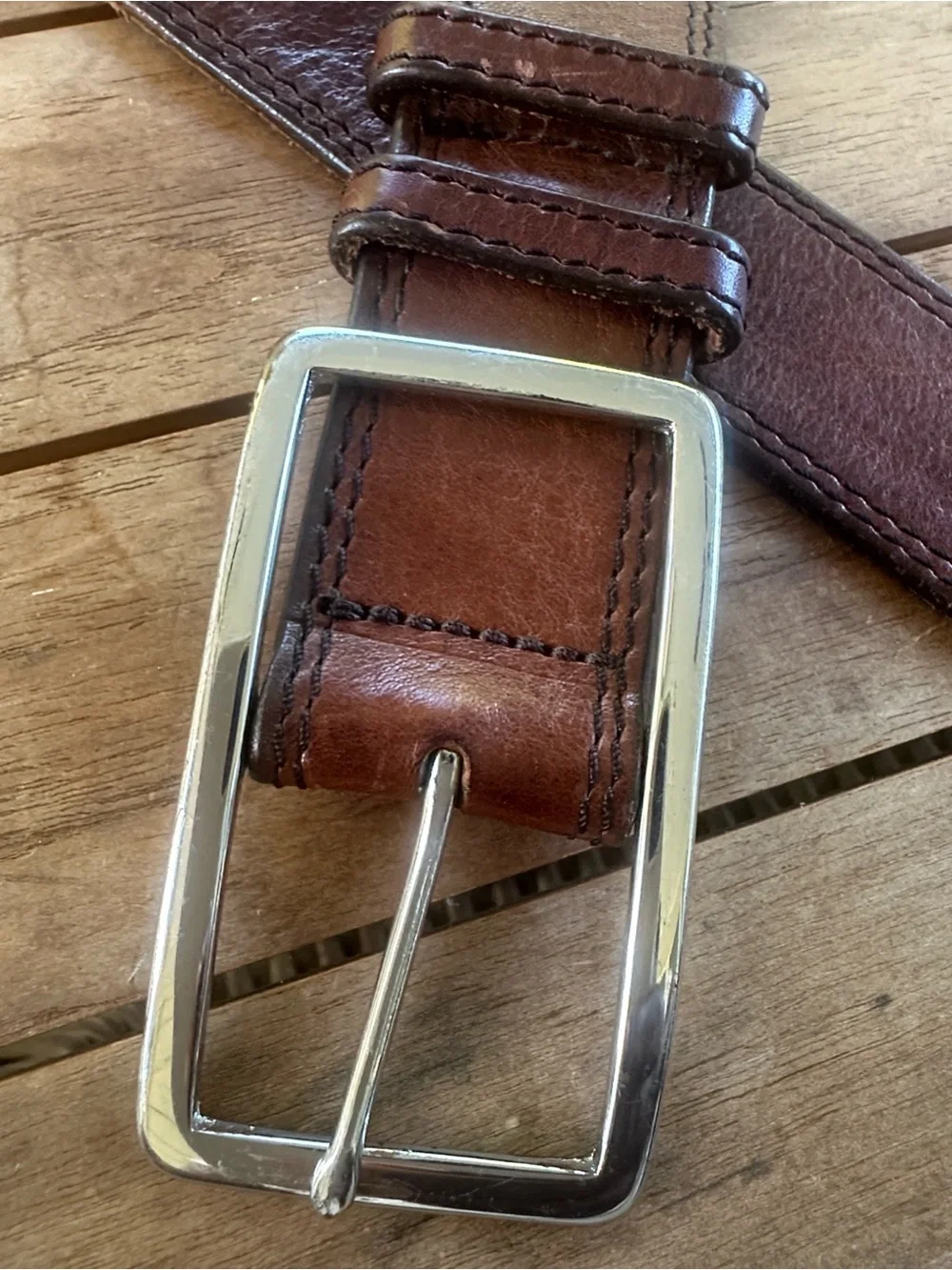 Banana Republic Brown Leather Belt M